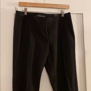Nordstrom size 6 black pleated dress pants